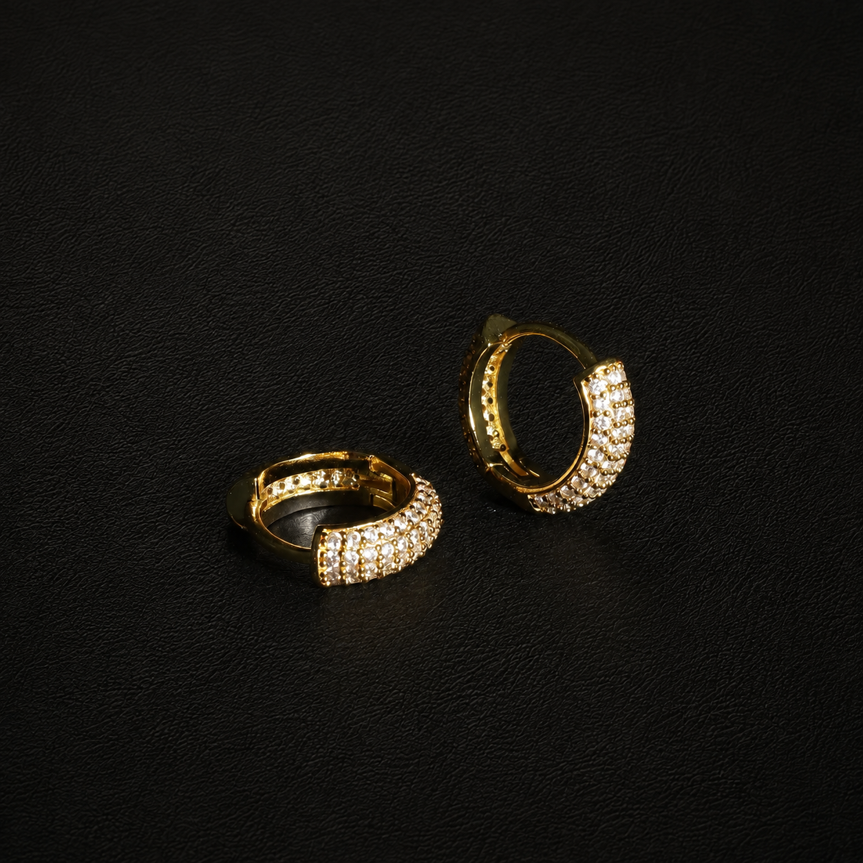 Saint's Gold Loop Earring