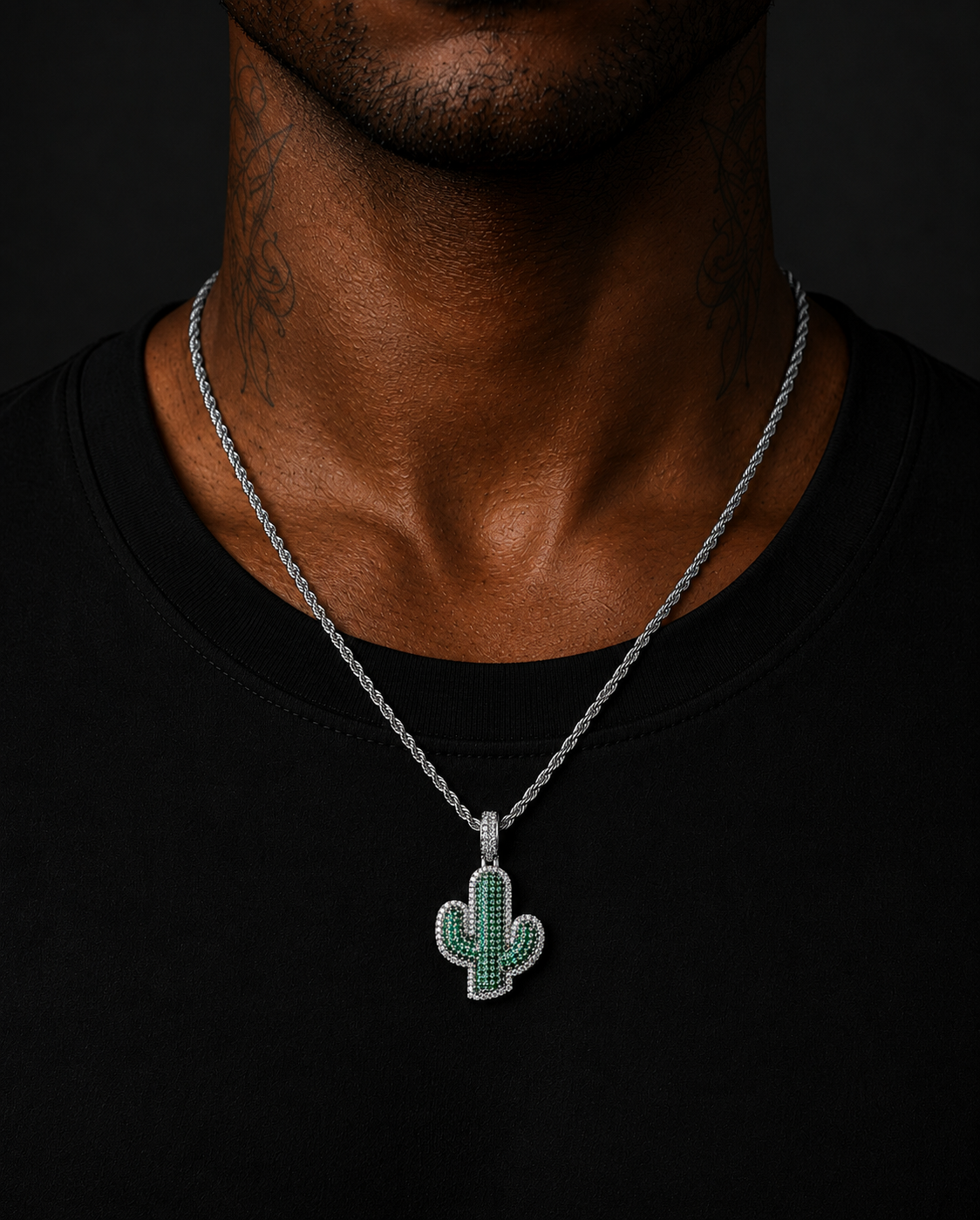 Saint's Cactus Pendant