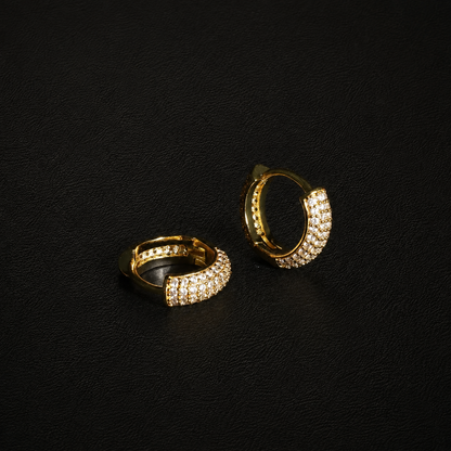 Saint's Gold Loop Earring